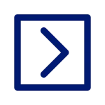 Chevron Right Small Square SVG Icon